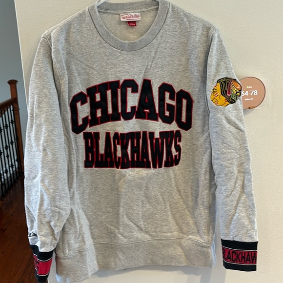 Mitchell & Ness Chicago Blackhawks Sweatshirt - Picture 1 of 7